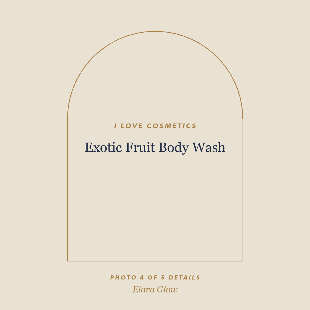 Placeholder, product photo coming soon: I LOVE Cosmetics Exotic Fruit Body Wash