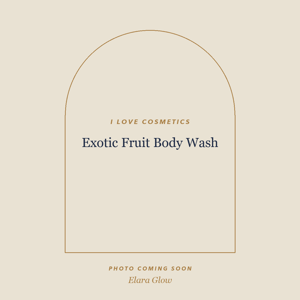 Placeholder, product photo coming soon: I LOVE Cosmetics Exotic Fruit Body Wash