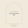 Placeholder, product photo coming soon: I LOVE Cosmetics Exotic Fruits Body Mist, 150ml