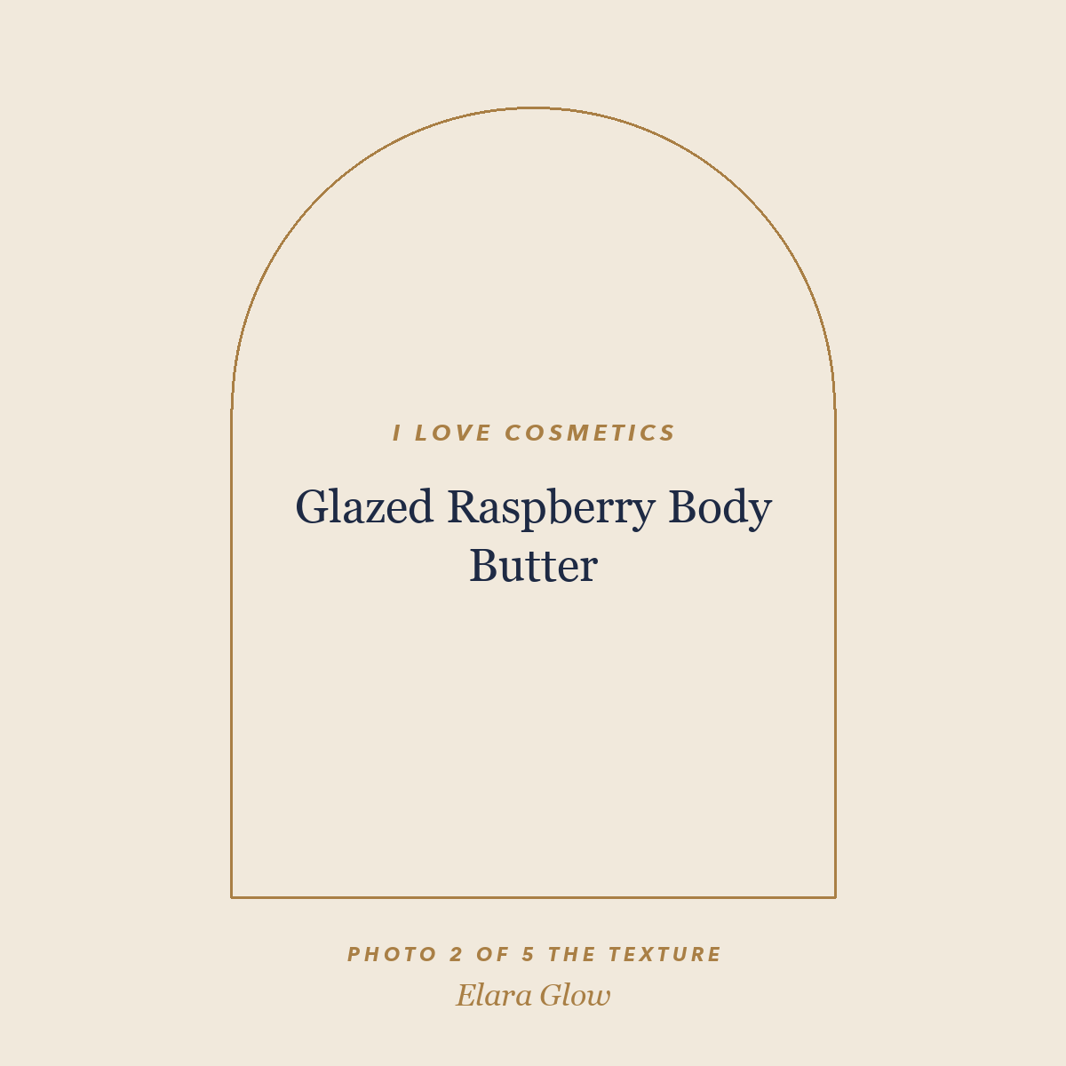 Placeholder, product photo coming soon: I LOVE Cosmetics Glazed Raspberry Body Butter, 330ml