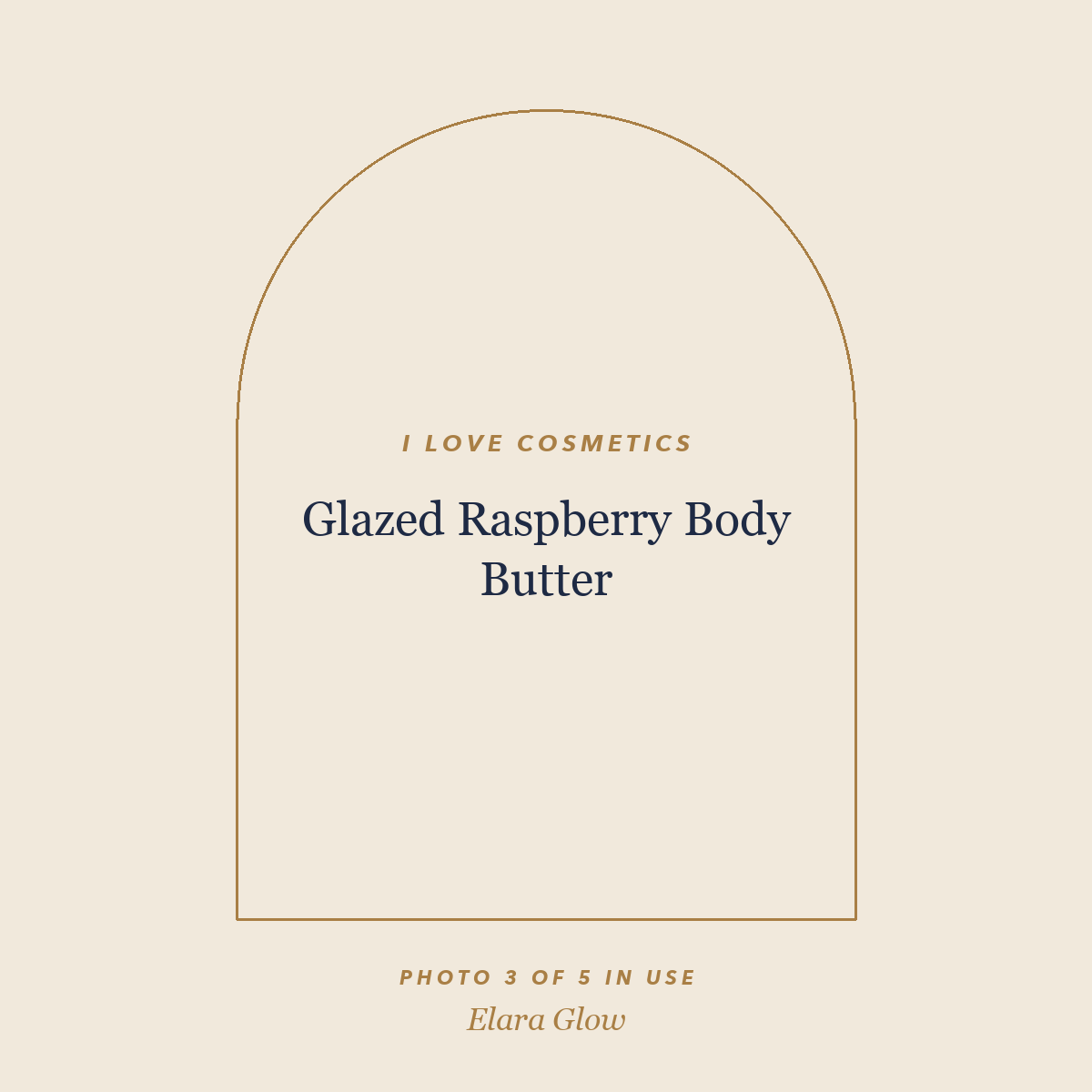 Placeholder, product photo coming soon: I LOVE Cosmetics Glazed Raspberry Body Butter, 330ml
