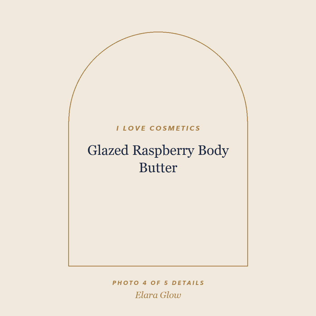 Placeholder, product photo coming soon: I LOVE Cosmetics Glazed Raspberry Body Butter, 330ml