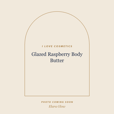 I LOVE Cosmetics Glazed Raspberry Body Butter, 330ml