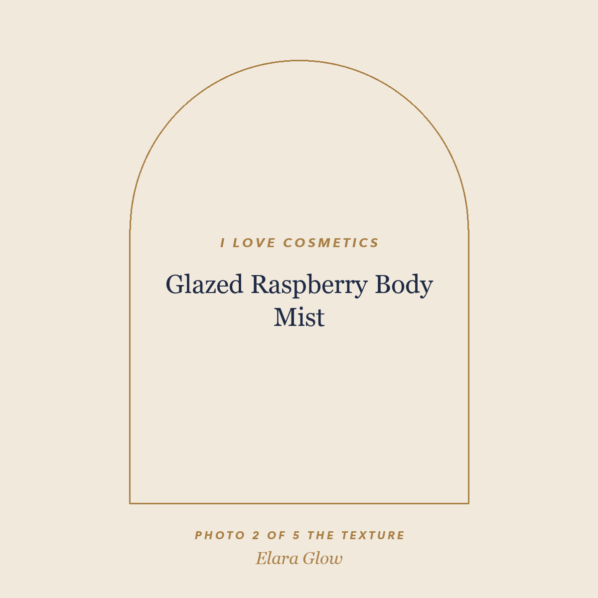 Placeholder, product photo coming soon: I LOVE Cosmetics Glazed Raspberry Body Mist, 150ml