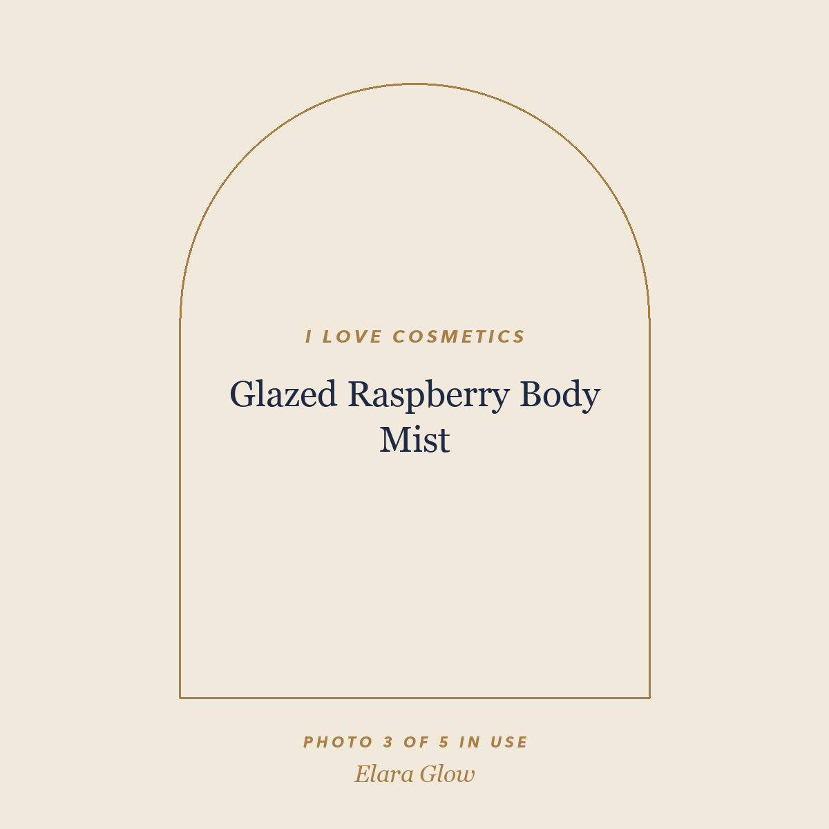 Placeholder, product photo coming soon: I LOVE Cosmetics Glazed Raspberry Body Mist, 150ml