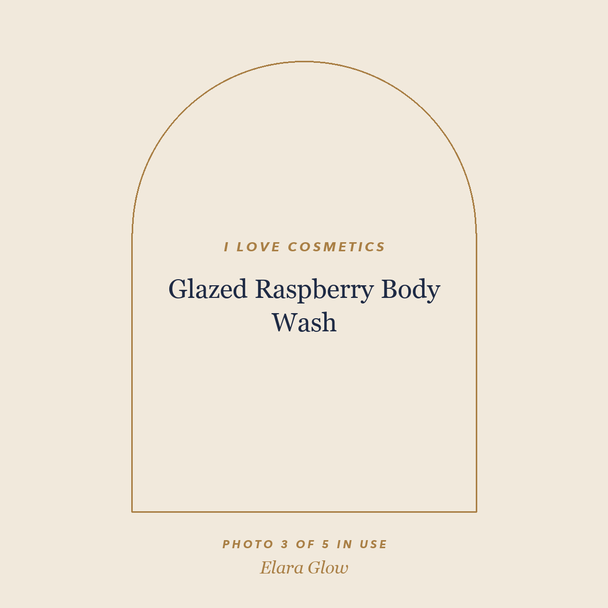 Placeholder, product photo coming soon: I LOVE Cosmetics Glazed Raspberry Body Wash