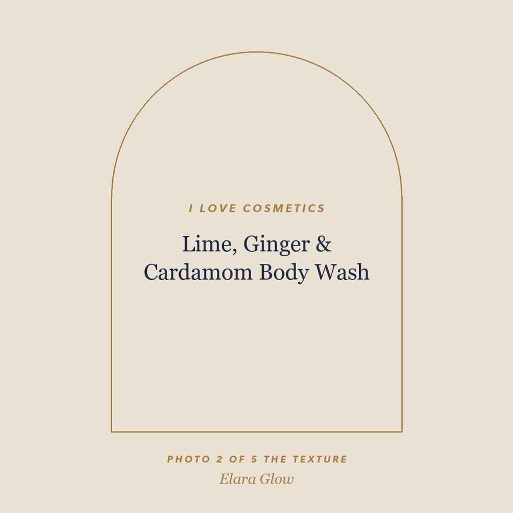 Placeholder, product photo coming soon: I LOVE Cosmetics Lime, Ginger & Cardamom Body Wash