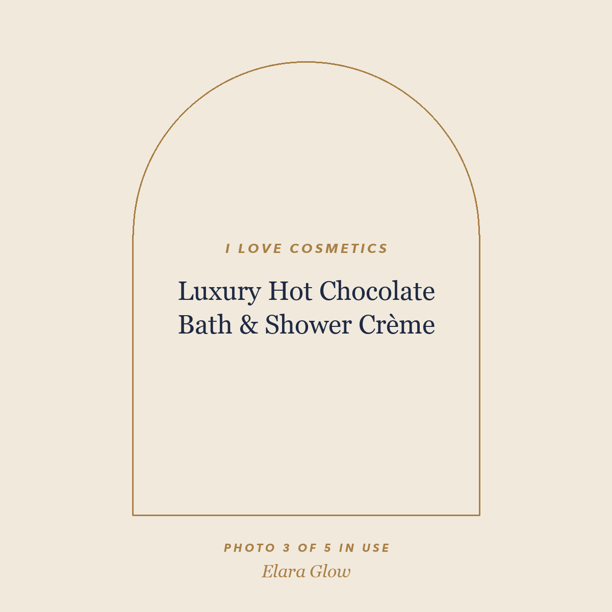 Placeholder, product photo coming soon: I LOVE Cosmetics Luxury Hot Chocolate Bath & Shower Crème