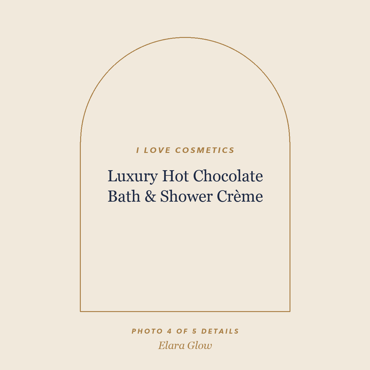 Placeholder, product photo coming soon: I LOVE Cosmetics Luxury Hot Chocolate Bath & Shower Crème