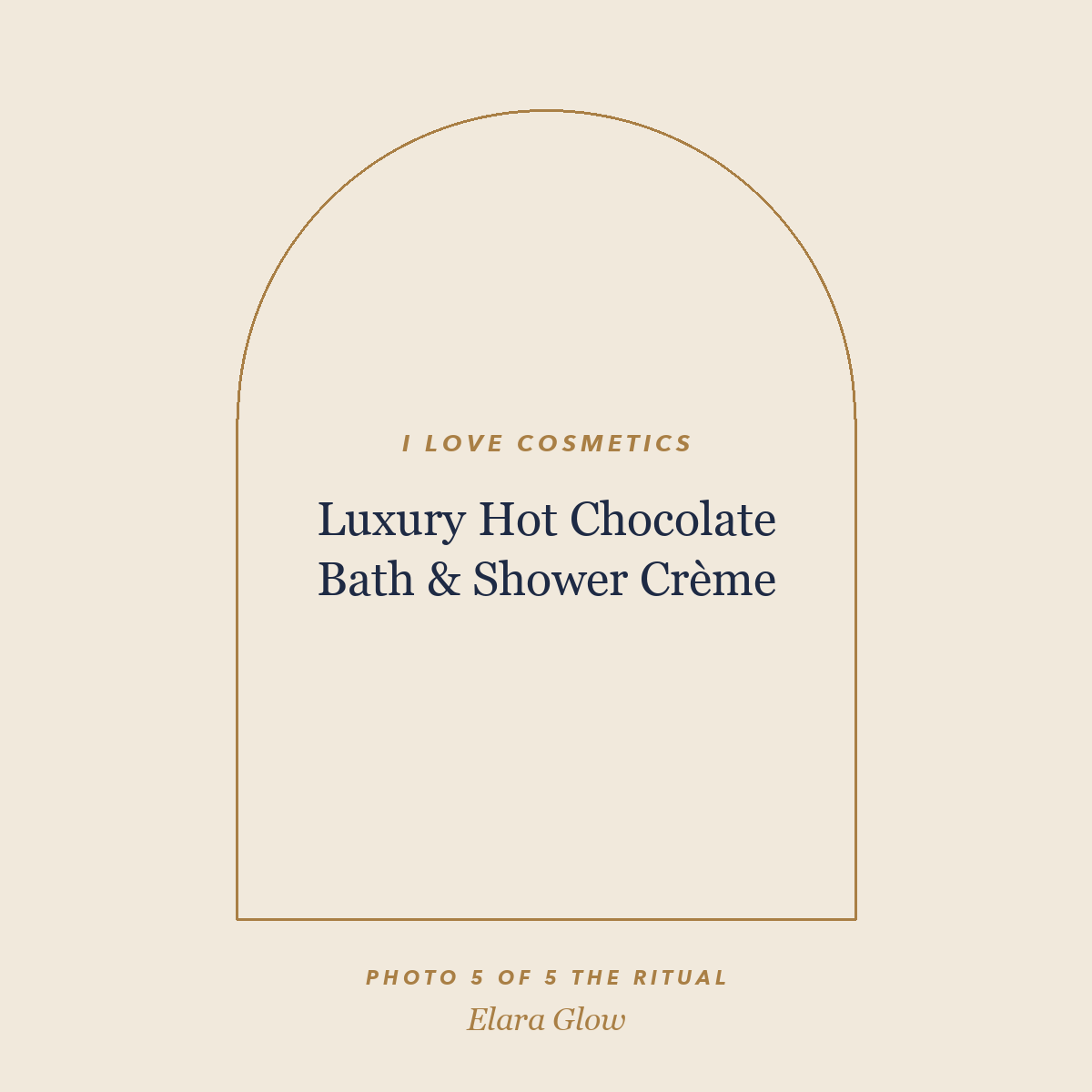 Placeholder, product photo coming soon: I LOVE Cosmetics Luxury Hot Chocolate Bath & Shower Crème