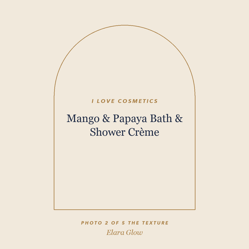 Placeholder, product photo coming soon: I LOVE Cosmetics Mango & Papaya Bath & Shower Crème
