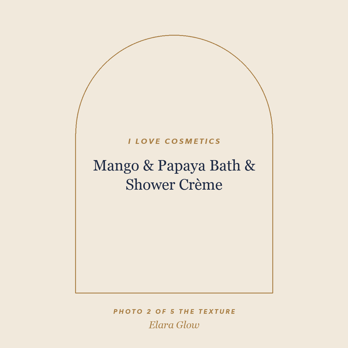 Placeholder, product photo coming soon: I LOVE Cosmetics Mango & Papaya Bath & Shower Crème