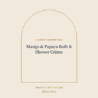 Placeholder, product photo coming soon: I LOVE Cosmetics Mango & Papaya Bath & Shower Crème