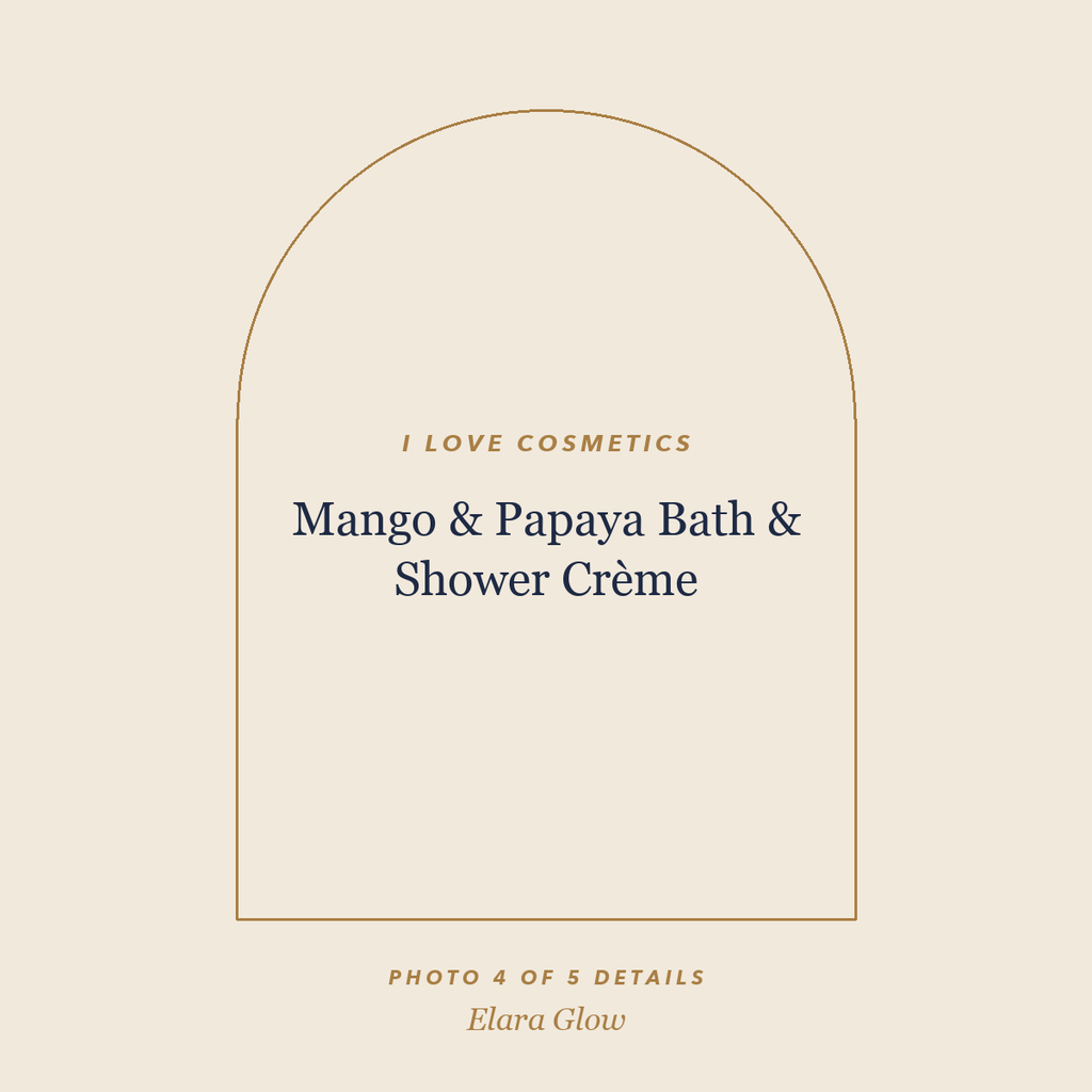 Placeholder, product photo coming soon: I LOVE Cosmetics Mango & Papaya Bath & Shower Crème