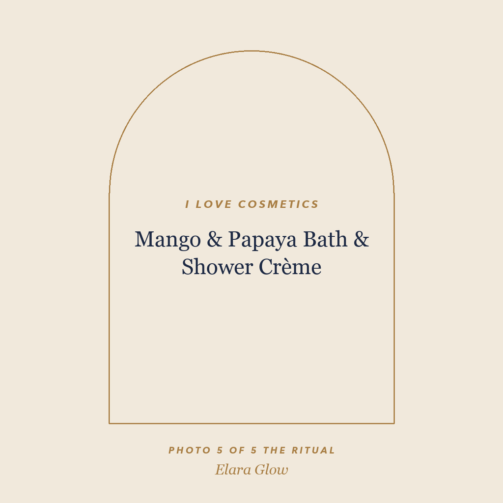 Placeholder, product photo coming soon: I LOVE Cosmetics Mango & Papaya Bath & Shower Crème