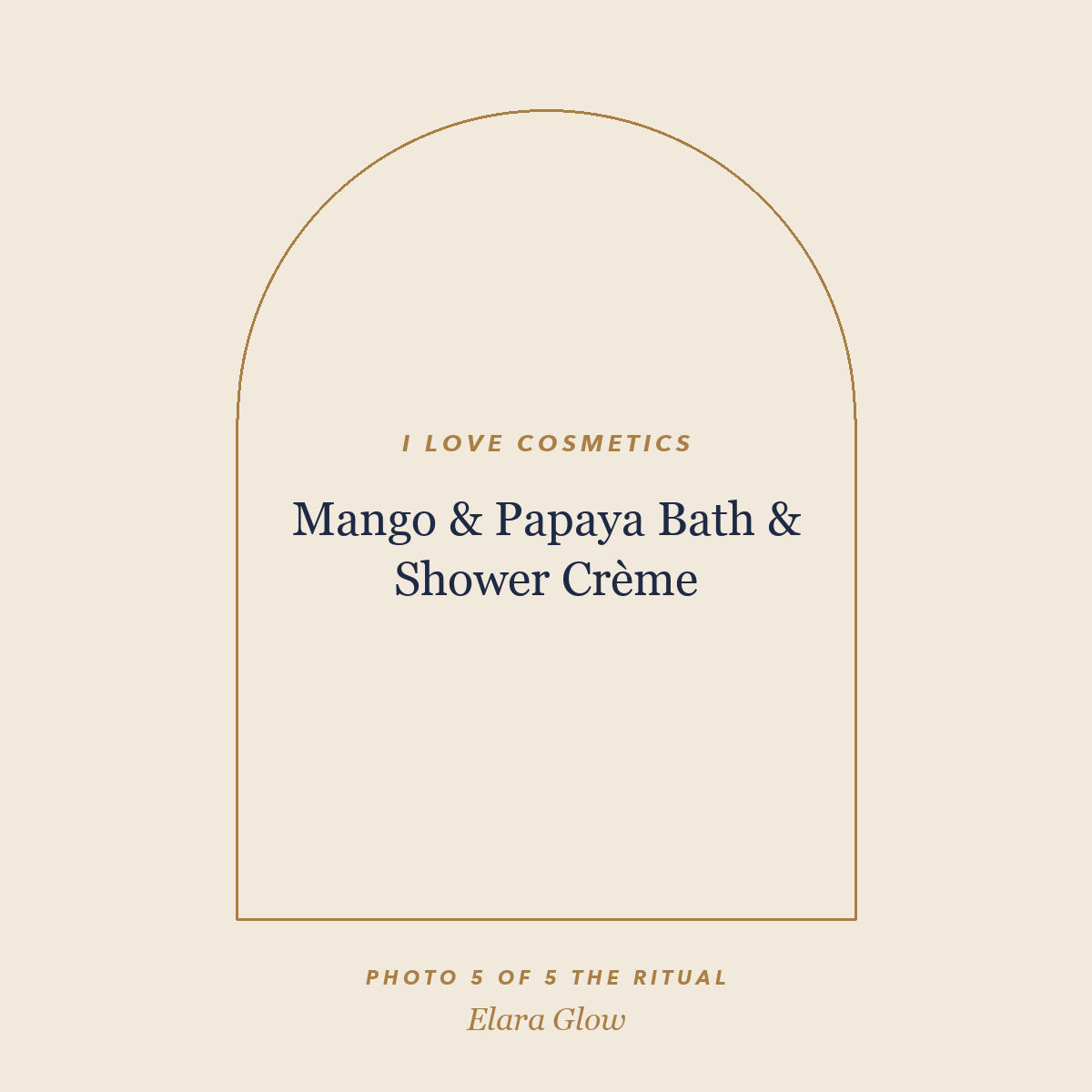 Placeholder, product photo coming soon: I LOVE Cosmetics Mango & Papaya Bath & Shower Crème