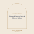 Placeholder, product photo coming soon: I LOVE Cosmetics Mango & Papaya Bath & Shower Crème