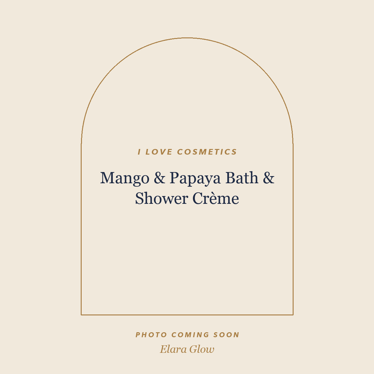 Placeholder, product photo coming soon: I LOVE Cosmetics Mango & Papaya Bath & Shower Crème