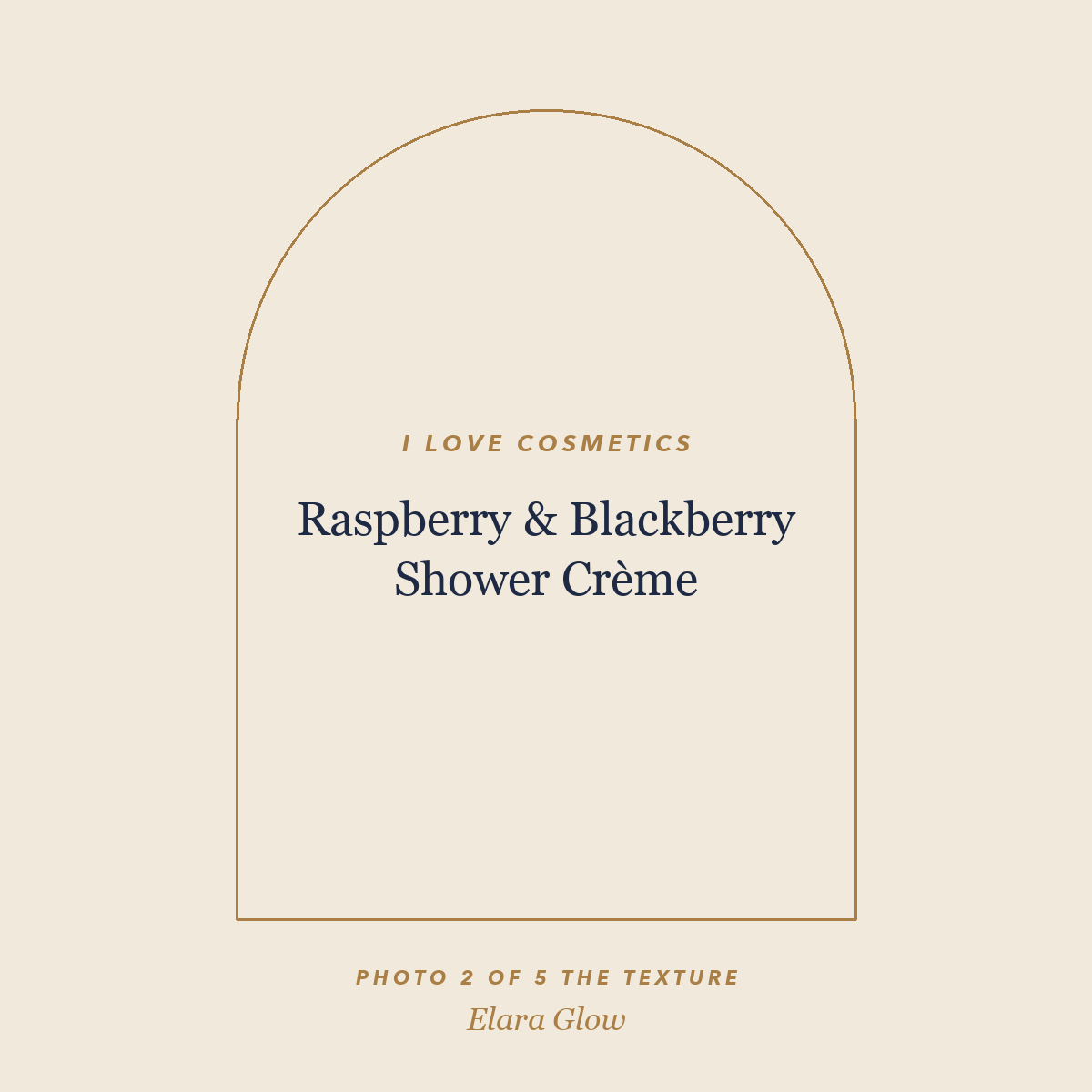 Placeholder, product photo coming soon: I LOVE Cosmetics Raspberry & Blackberry Shower Crème, 500ml