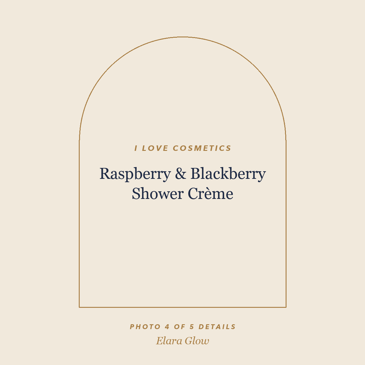Placeholder, product photo coming soon: I LOVE Cosmetics Raspberry & Blackberry Shower Crème, 500ml