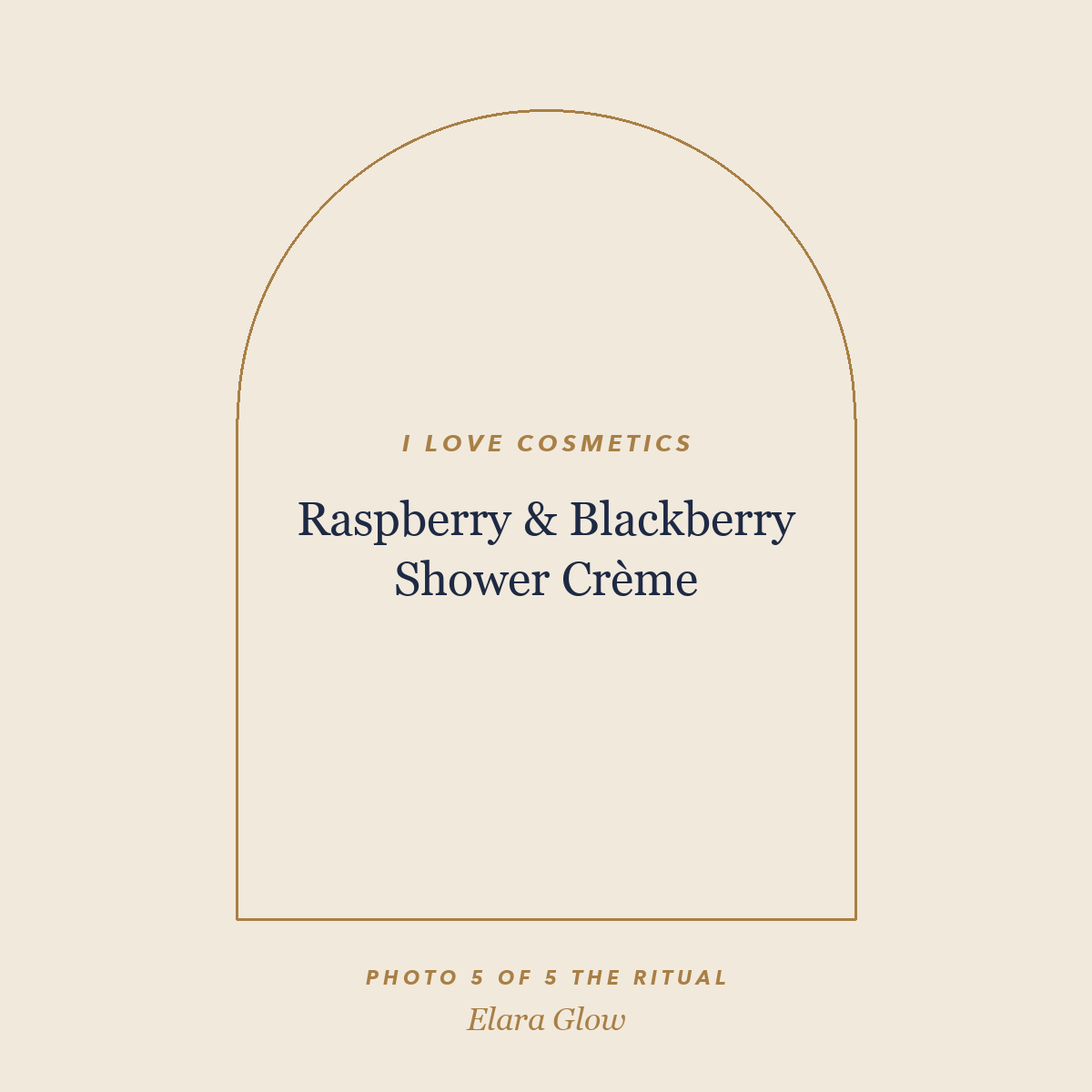 Placeholder, product photo coming soon: I LOVE Cosmetics Raspberry & Blackberry Shower Crème, 500ml