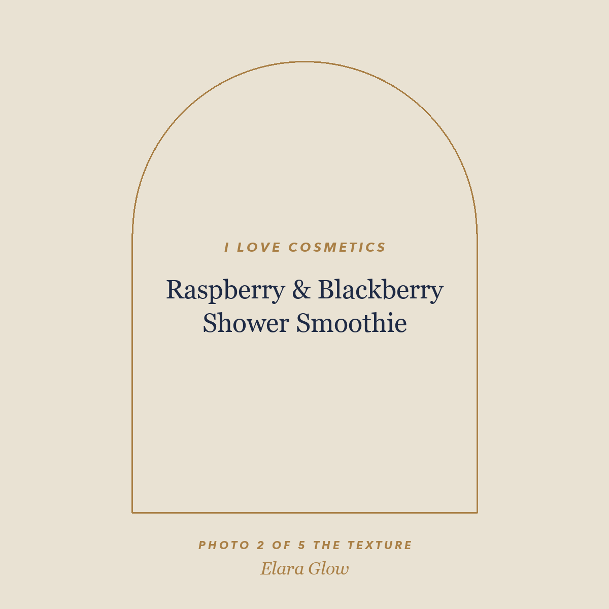 Placeholder, product photo coming soon: I LOVE Cosmetics Raspberry & Blackberry Shower Smoothie, 200ml