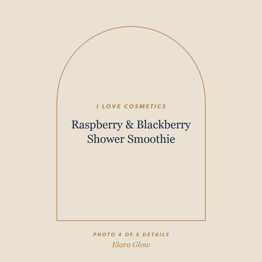 Placeholder, product photo coming soon: I LOVE Cosmetics Raspberry & Blackberry Shower Smoothie, 200ml