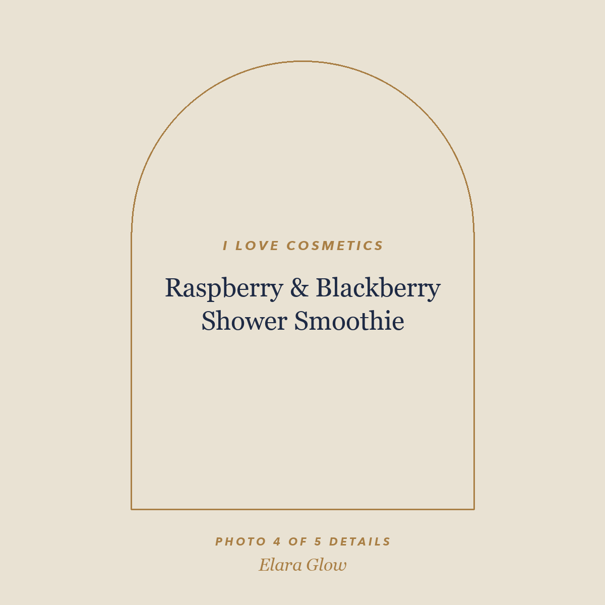 Placeholder, product photo coming soon: I LOVE Cosmetics Raspberry & Blackberry Shower Smoothie, 200ml