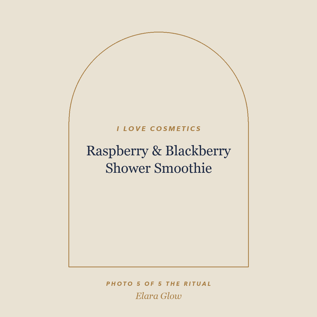 Placeholder, product photo coming soon: I LOVE Cosmetics Raspberry & Blackberry Shower Smoothie, 200ml