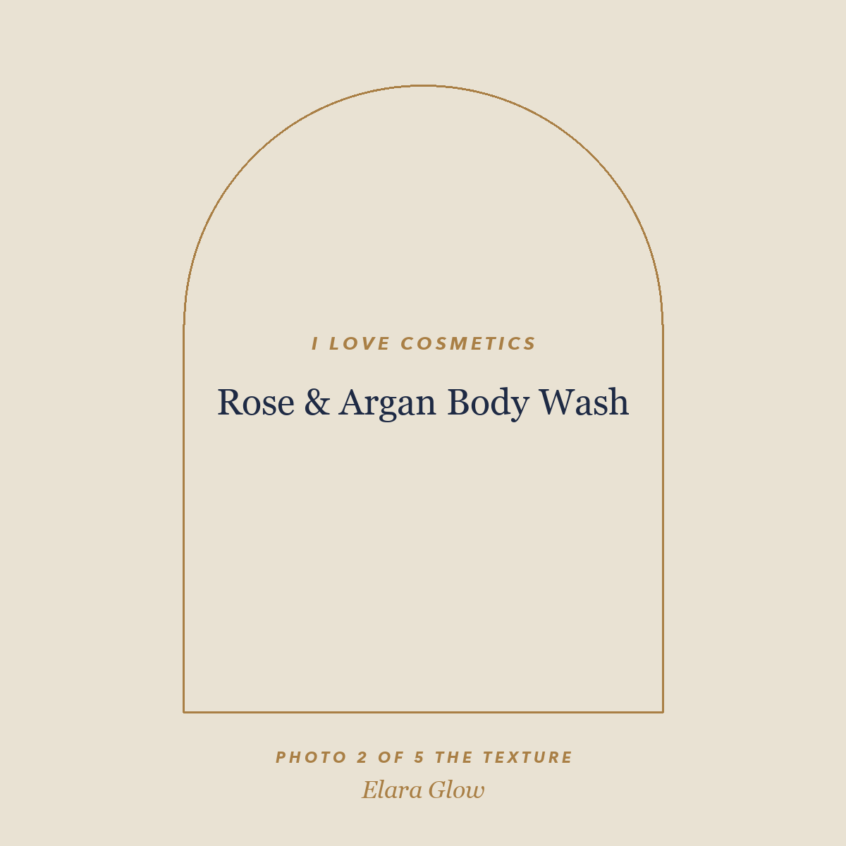 Placeholder, product photo coming soon: I LOVE Cosmetics Rose & Argan Body Wash