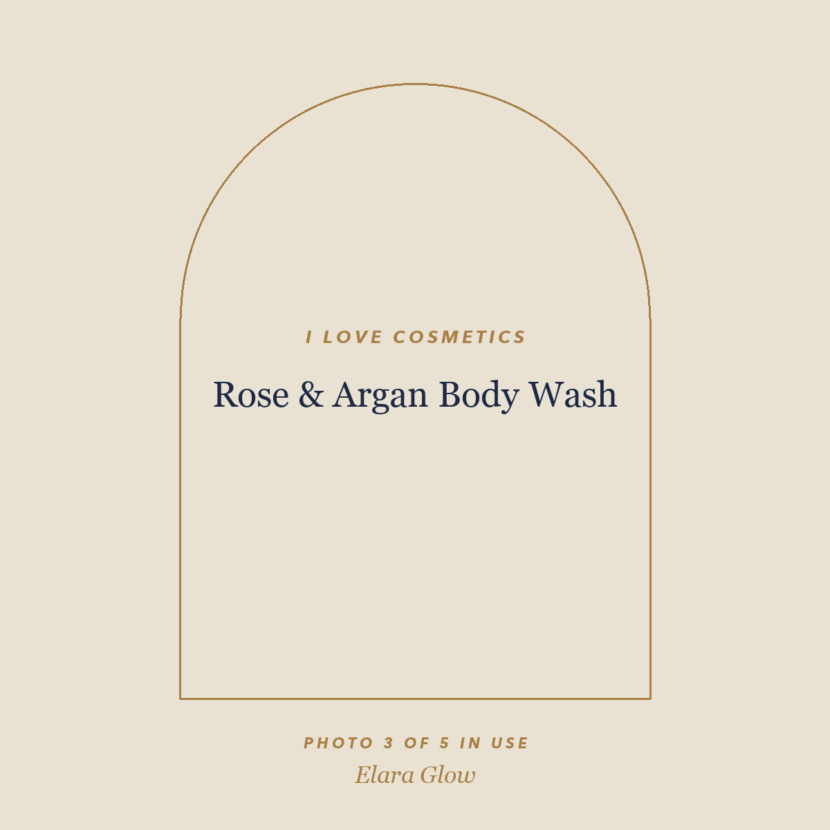 Placeholder, product photo coming soon: I LOVE Cosmetics Rose & Argan Body Wash