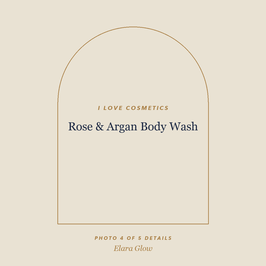 Placeholder, product photo coming soon: I LOVE Cosmetics Rose & Argan Body Wash