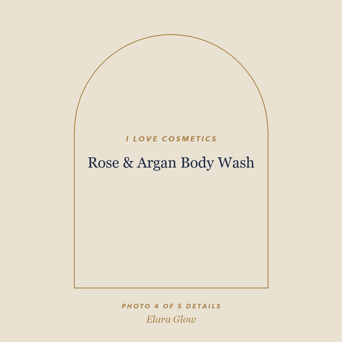 Placeholder, product photo coming soon: I LOVE Cosmetics Rose & Argan Body Wash