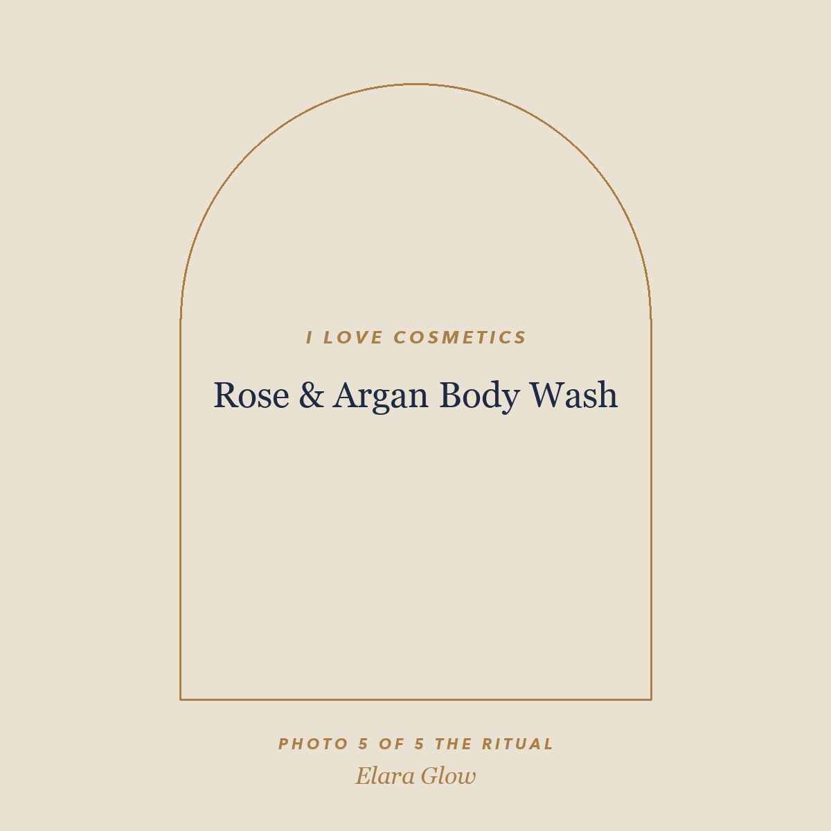Placeholder, product photo coming soon: I LOVE Cosmetics Rose & Argan Body Wash