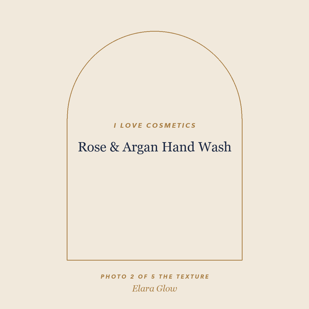 Placeholder, product photo coming soon: I LOVE Cosmetics Rose & Argan Hand Wash