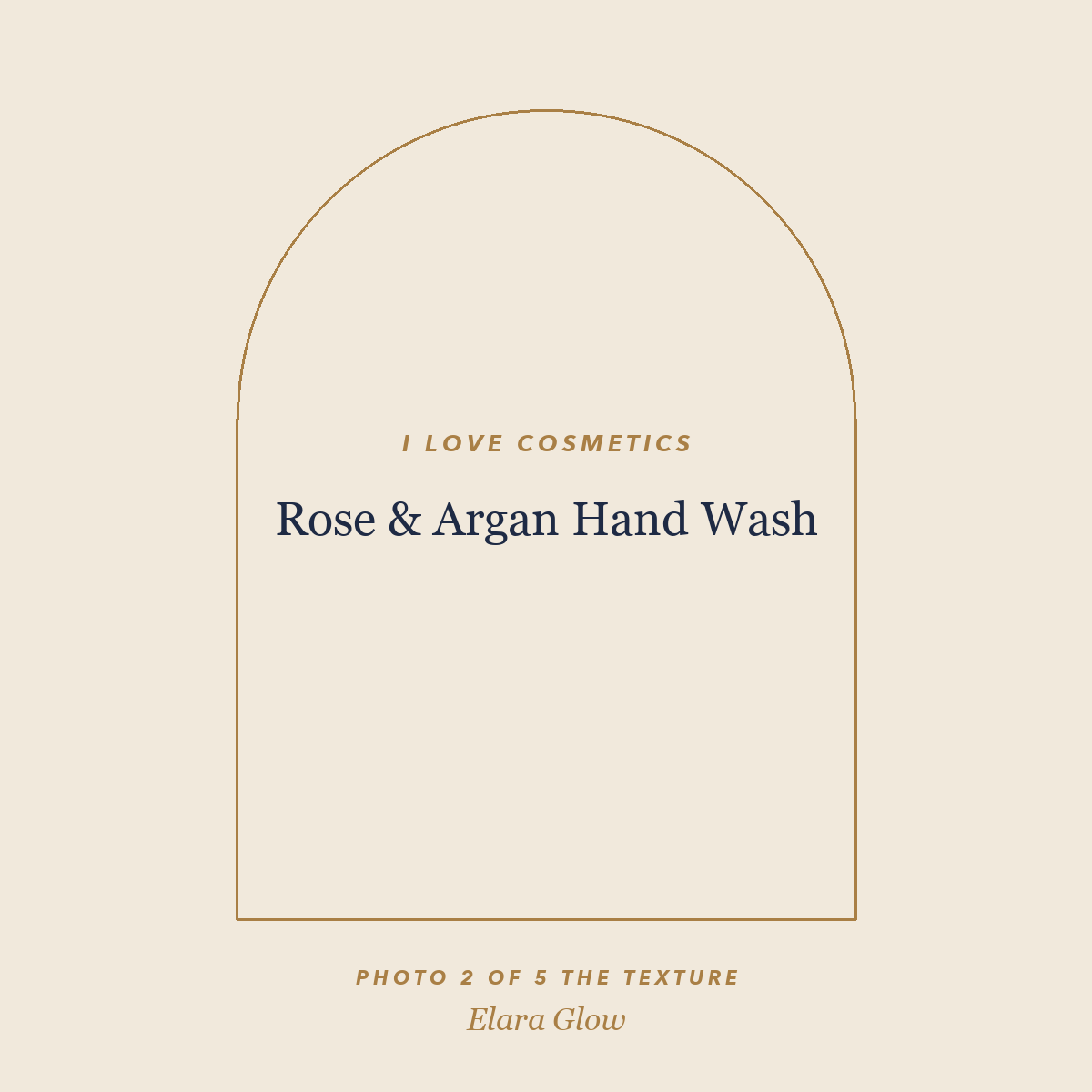 Placeholder, product photo coming soon: I LOVE Cosmetics Rose & Argan Hand Wash