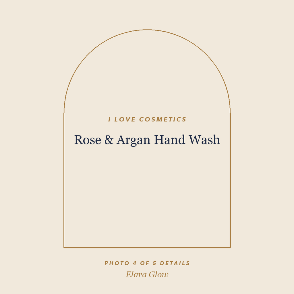 Placeholder, product photo coming soon: I LOVE Cosmetics Rose & Argan Hand Wash