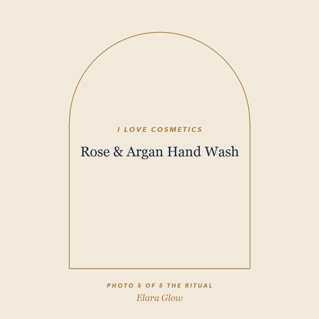 Placeholder, product photo coming soon: I LOVE Cosmetics Rose & Argan Hand Wash