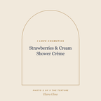 Placeholder, product photo coming soon: I LOVE Cosmetics Strawberries & Cream Shower Crème, 500ml