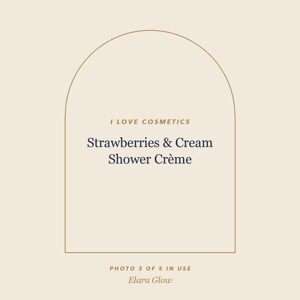 Placeholder, product photo coming soon: I LOVE Cosmetics Strawberries & Cream Shower Crème, 500ml
