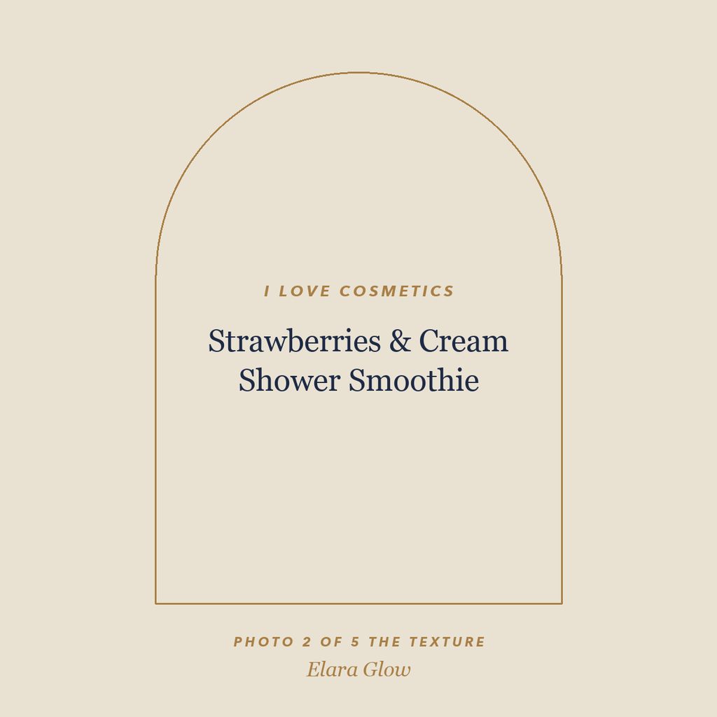Placeholder, product photo coming soon: I LOVE Cosmetics Strawberries & Cream Shower Smoothie, 200ml