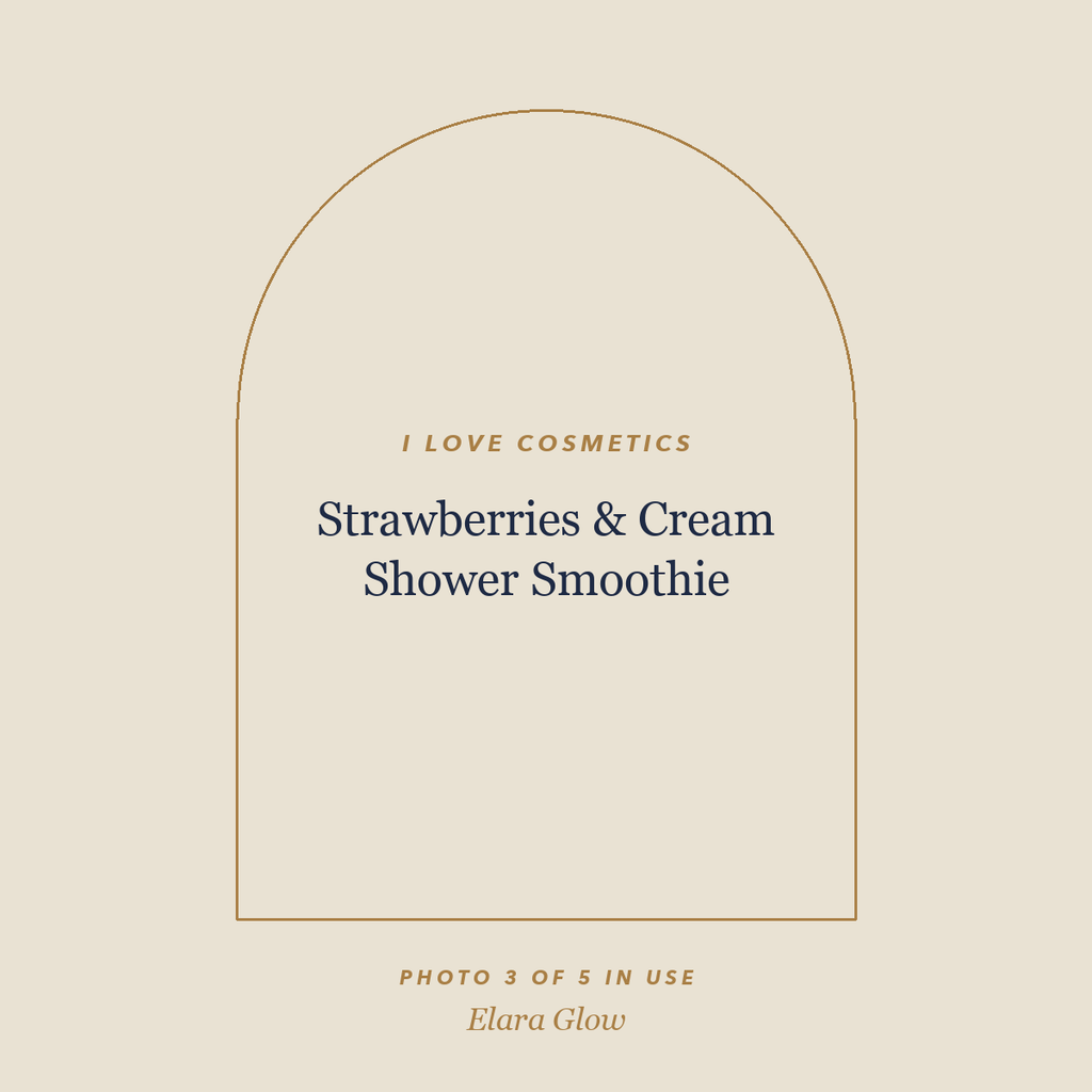 Placeholder, product photo coming soon: I LOVE Cosmetics Strawberries & Cream Shower Smoothie, 200ml