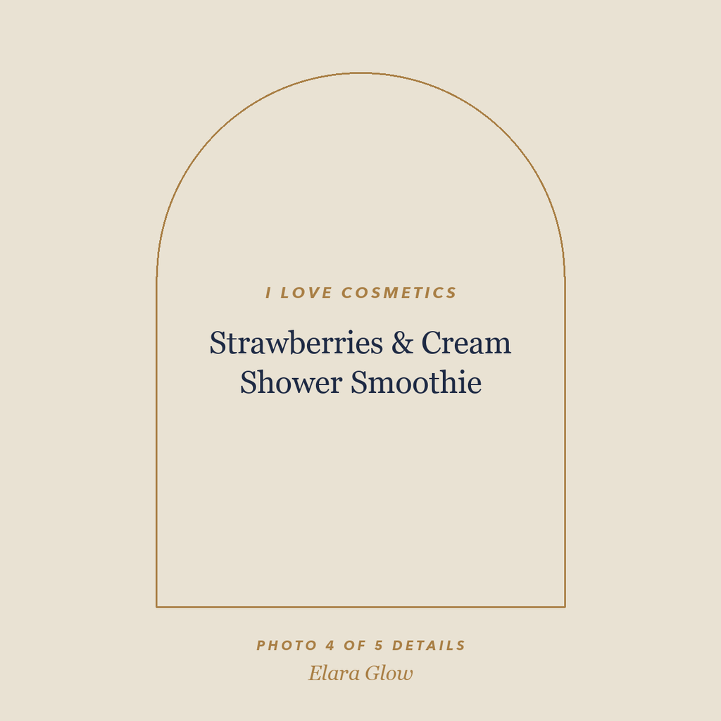 Placeholder, product photo coming soon: I LOVE Cosmetics Strawberries & Cream Shower Smoothie, 200ml