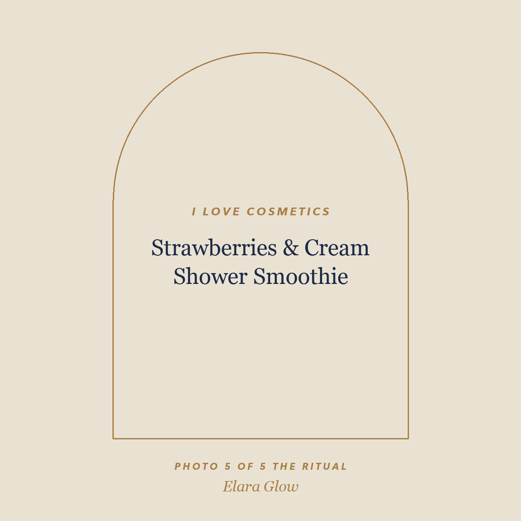 Placeholder, product photo coming soon: I LOVE Cosmetics Strawberries & Cream Shower Smoothie, 200ml
