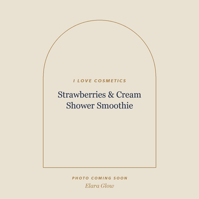 I LOVE Cosmetics Strawberries & Cream Shower Smoothie, 200ml