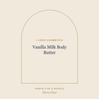 Placeholder, product photo coming soon: I LOVE Cosmetics Vanilla Milk Body Butter, 300ml