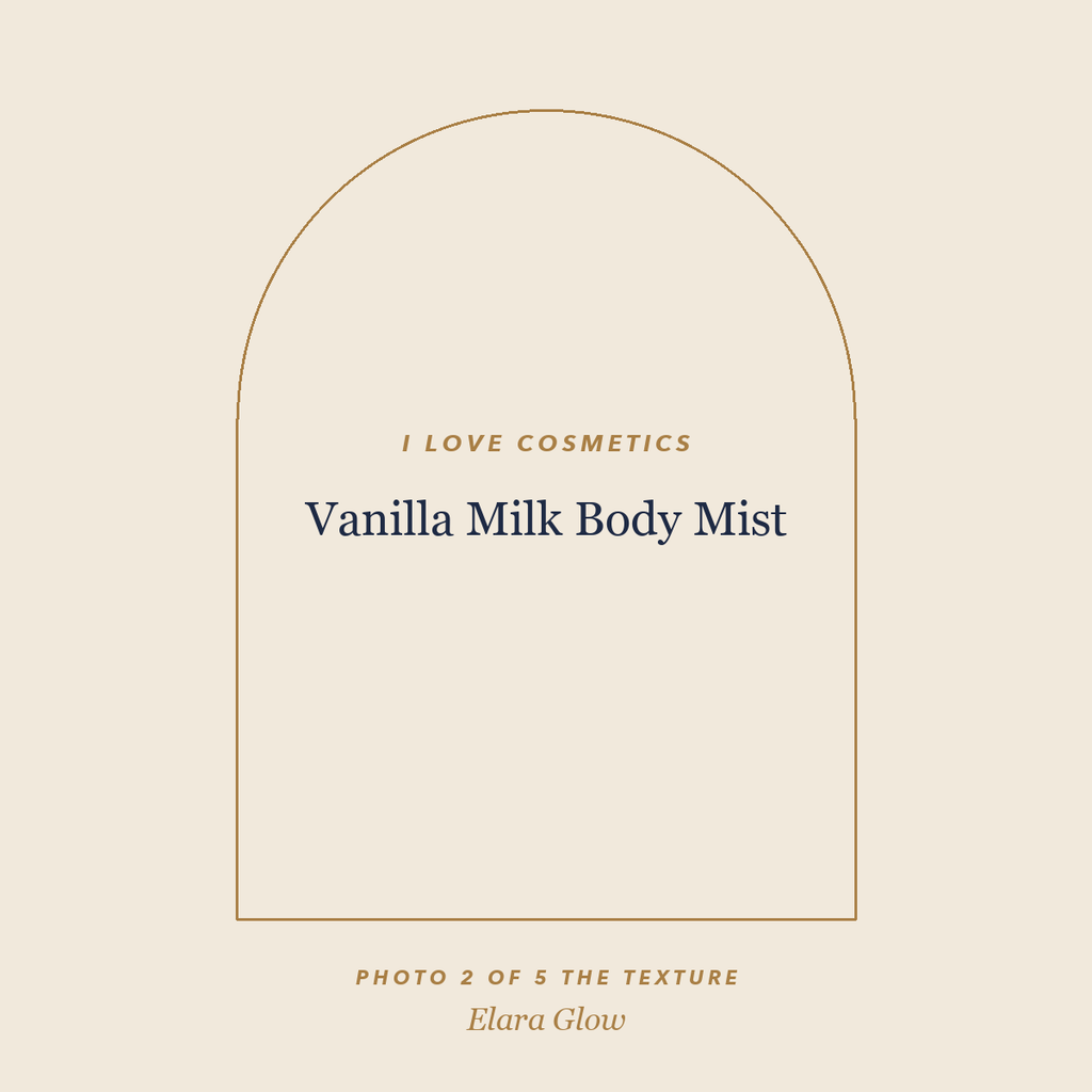 Placeholder, product photo coming soon: I LOVE Cosmetics Vanilla Milk Body Mist, 150ml