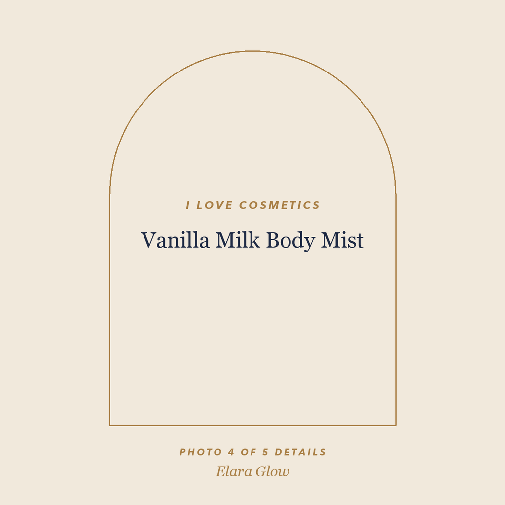Placeholder, product photo coming soon: I LOVE Cosmetics Vanilla Milk Body Mist, 150ml