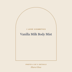 Placeholder, product photo coming soon: I LOVE Cosmetics Vanilla Milk Body Mist, 150ml