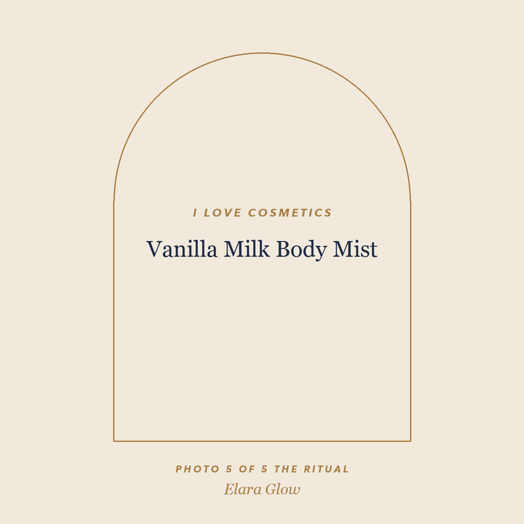 Placeholder, product photo coming soon: I LOVE Cosmetics Vanilla Milk Body Mist, 150ml